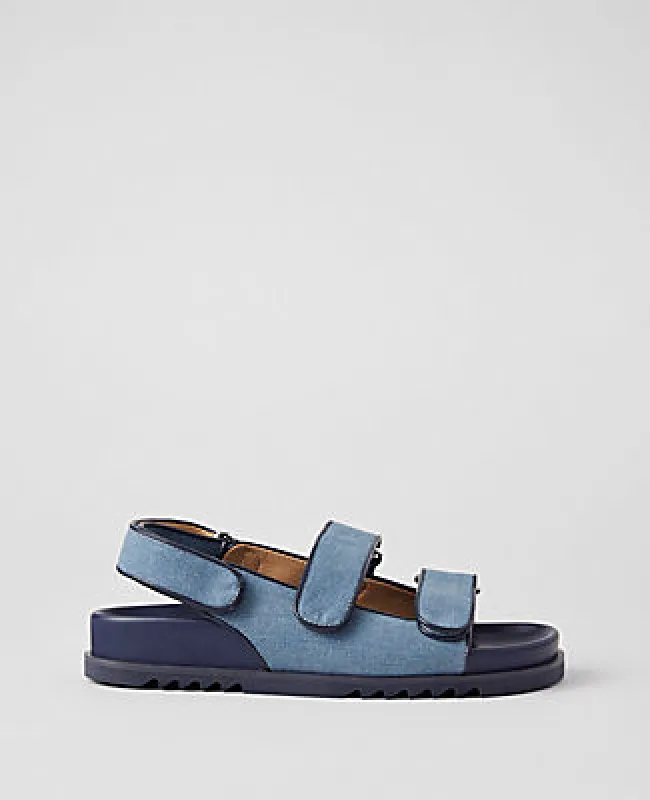 Ann Taylor Weekend Collection Denim Slingback Sport Sandals sold by Ann Taylor