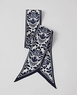 Ann Taylor Skinny Silk Scarf sold by Ann Taylor