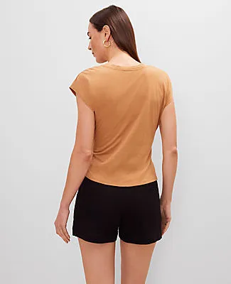Ann Taylor Tie Waist Tee sold by Ann Taylor product image thumbnail 2