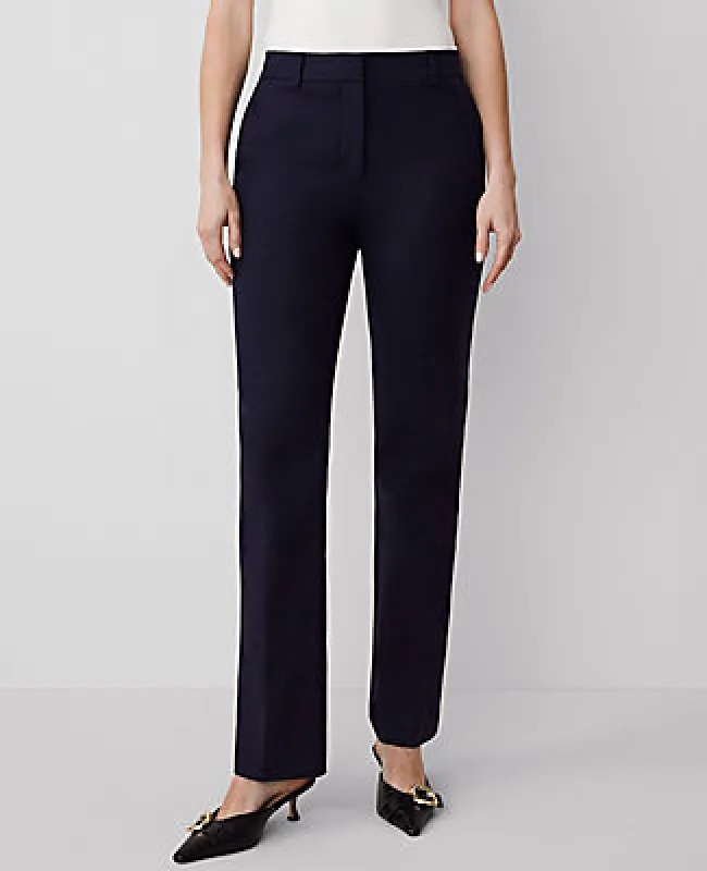 Ann Taylor The Petite Trouser in Stretch Cotton - Curvy Fit sold by Ann Taylor