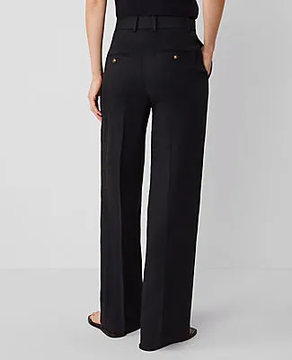 Ann Taylor The Straight Trouser in Twill sold by Ann Taylor product image thumbnail 3