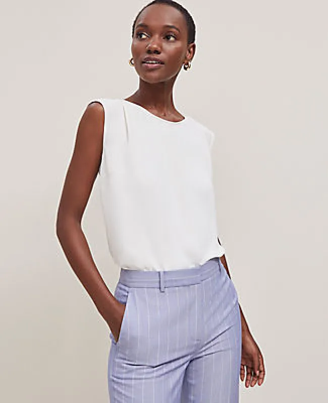 Ann Taylor Sleeveless Crew Neck Top sold by Ann Taylor