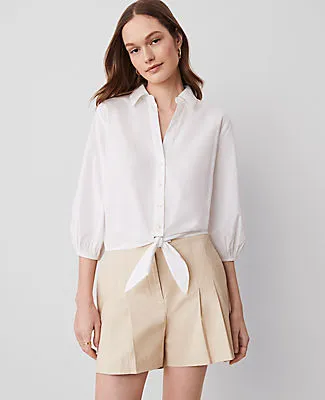 Ann Taylor Tie Waist Blouse sold by Ann Taylor