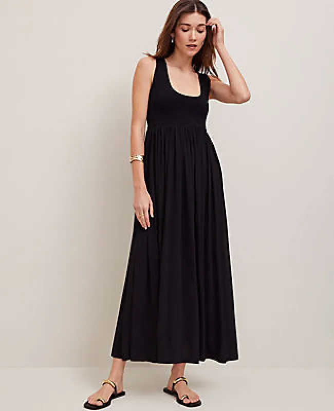 Ann Taylor Petite Mixed Media Sweater Tank Dress sold by Ann Taylor
