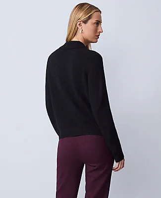 Ann Taylor Embellished Collared Cardigan sold by Ann Taylor product image thumbnail 2