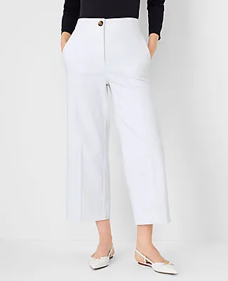 Ann Taylor The Kate Wide Leg Crop Pant sold by Ann Taylor product image thumbnail 2