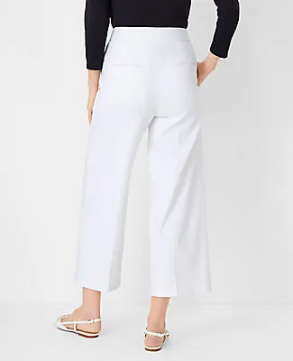 Ann Taylor The Kate Wide Leg Crop Pant sold by Ann Taylor product image thumbnail 3