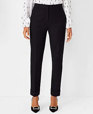 Ann Taylor The Petite High Rise Eva Ankle Pant - Curvy Fit sold by Ann Taylor