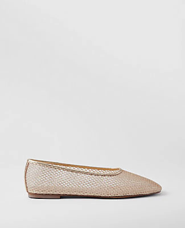 Ann Taylor Mesh Ballet Flat sold by Ann Taylor