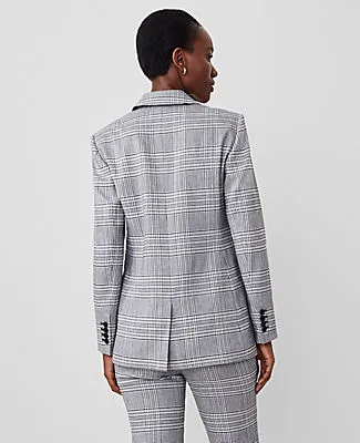 Ann Taylor The Petite Crosby Blazer in Plaid sold by Ann Taylor product image thumbnail 3