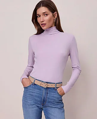 Ann Taylor Weekend Collection Turtleneck Top sold by Ann Taylor