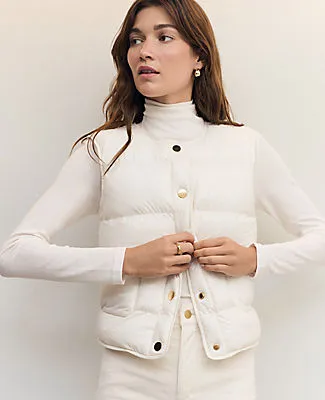 Ann Taylor Petite Weekend Collection Quilted Vest sold by Ann Taylor