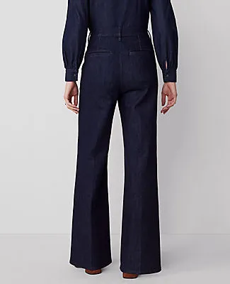 Ann Taylor The Petite Denim Trouser sold by Ann Taylor product image thumbnail 3