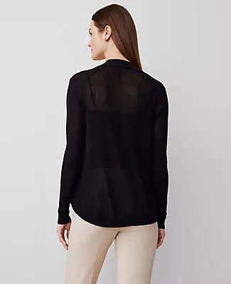Ann Taylor Essential Open Cardigan sold by Ann Taylor product image thumbnail 2