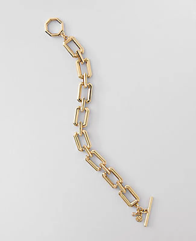 Ann Taylor Chunky Metal Chain Bracelet sold by Ann Taylor