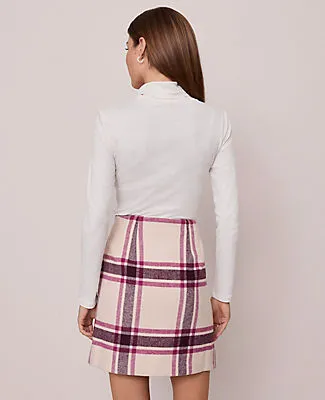 Ann Taylor Petite Weekend Collection Plaid Mini Skirt sold by Ann Taylor product image thumbnail 3