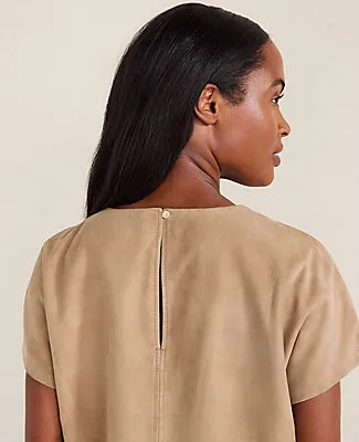Ann Taylor Haven Well Within Suede Muscle Tee sold by Ann Taylor product image thumbnail 4