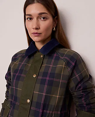 Ann Taylor Petite Weekend Collection Plaid Collared Jacket sold by Ann Taylor product image thumbnail 3
