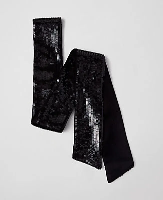 Ann Taylor Skinny Sequin Scarf sold by Ann Taylor