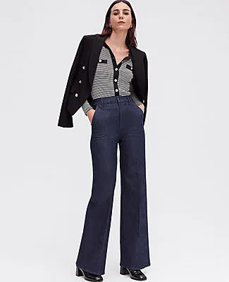 Ann Taylor The Petite Denim Trouser sold by Ann Taylor product image thumbnail 5