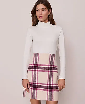 Ann Taylor Petite Weekend Collection Plaid Mini Skirt sold by Ann Taylor product image thumbnail 2