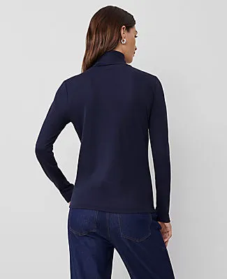 Ann Taylor Petite Weekend Collection Turtleneck Top sold by Ann Taylor product image thumbnail 2