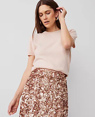 Ann Taylor Cashmere Sweater Tee sold by Ann Taylor