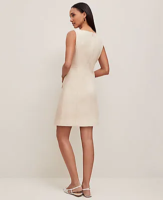 Ann Taylor Square Neck Button-Down Dress sold by Ann Taylor product image thumbnail 2