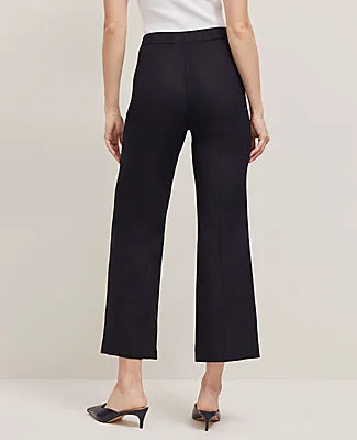 Ann Taylor The Petite Flare Ankle Pant in Linen Blend sold by Ann Taylor product image thumbnail 3
