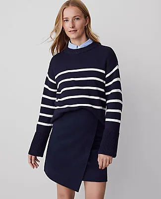 Ann Taylor Weekend Collection Effortless Wrap Skirt sold by Ann Taylor product image thumbnail 2