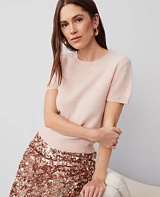 Ann Taylor Cashmere Sweater Tee sold by Ann Taylor product image thumbnail 3