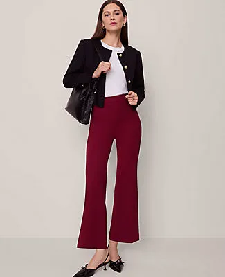 Ann Taylor The Petite Crew Neck Jacket in Ponte sold by Ann Taylor product image thumbnail 2