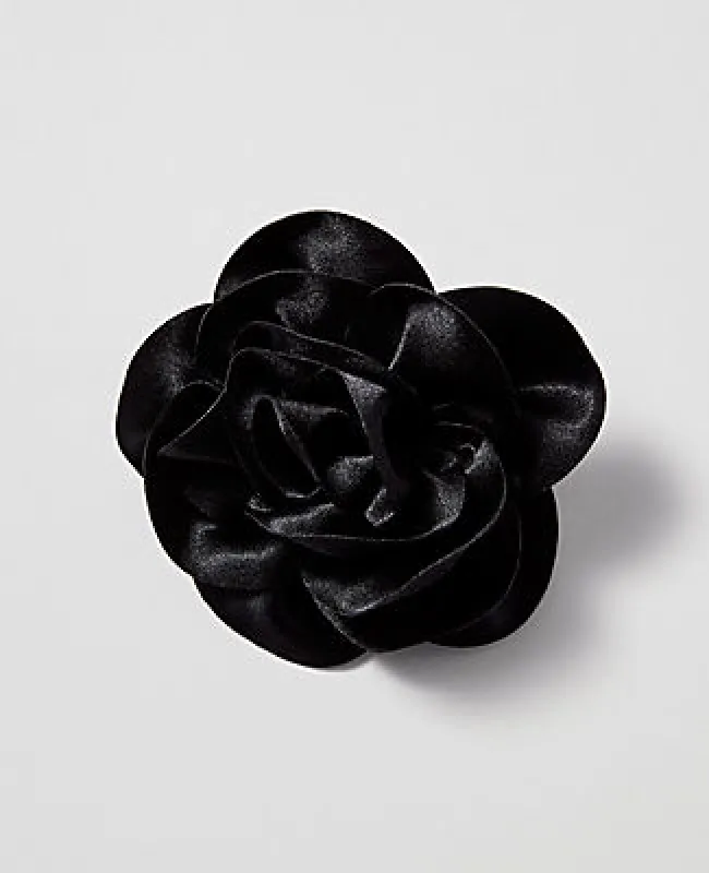 Ann Taylor Satin Rosette Brooch sold by Ann Taylor