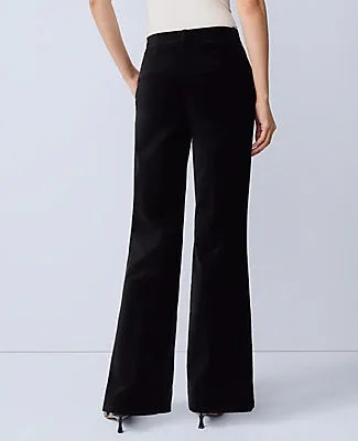Ann Taylor The Jayne Trouser in Velvet sold by Ann Taylor product image thumbnail 3