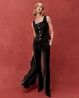 Ann Taylor The Jayne Trouser in Velvet sold by Ann Taylor product image thumbnail 5