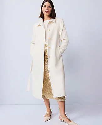 Ann Taylor Belted Everyday Coat sold by Ann Taylor product image thumbnail 2