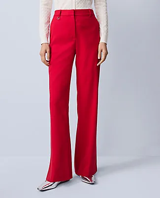 Ann Taylor The Petite Slim Flare Trouser in Bi-Stretch sold by Ann Taylor product image thumbnail 2