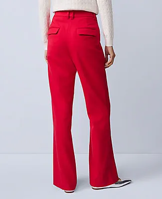 Ann Taylor The Petite Slim Flare Trouser in Bi-Stretch sold by Ann Taylor product image thumbnail 3