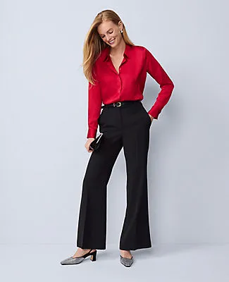 Ann Taylor Satin Essential Shirt sold by Ann Taylor product image thumbnail 3