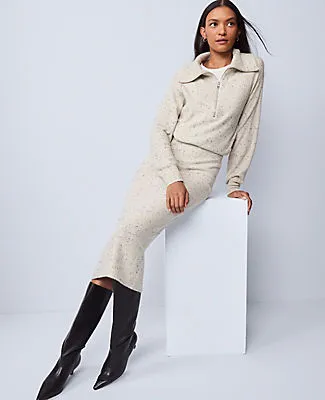 Ann Taylor Petite Weekend Collection Sweater Pencil Skirt sold by Ann Taylor product image thumbnail 4