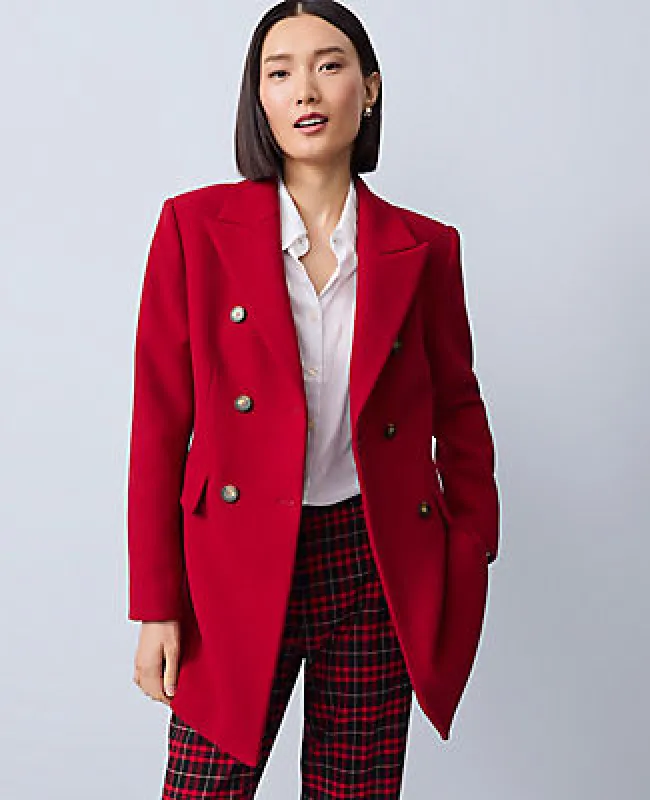 Ann Taylor Fitted Double Breasted Coat sold by Ann Taylor