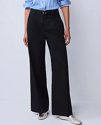 Ann Taylor The Belted Wide-Leg Pant sold by Ann Taylor product image thumbnail 2