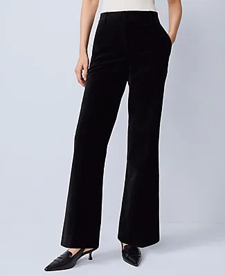Ann Taylor The Jayne Trouser in Velvet sold by Ann Taylor product image thumbnail 2