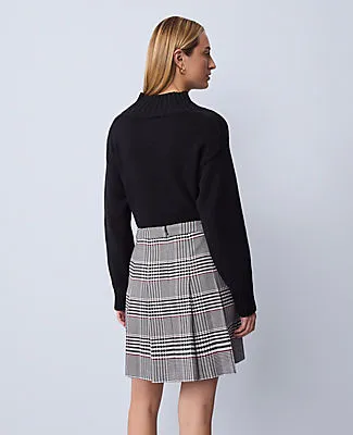 Ann Taylor Petite Plaid Pleated Skirt sold by Ann Taylor product image thumbnail 2