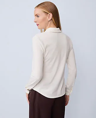 Ann Taylor Petite Button Down Shirt sold by Ann Taylor product image thumbnail 2