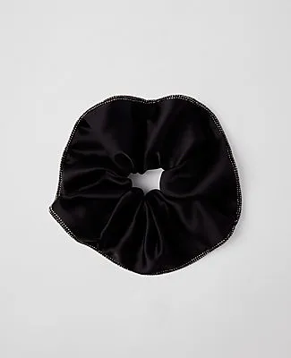 Ann Taylor Crystal Trim Oversized Scrunchie sold by Ann Taylor