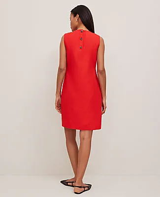 Ann Taylor Flap Pocket Shift Dress sold by Ann Taylor product image thumbnail 2