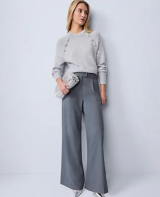 Ann Taylor The Petite Modern Wide Leg Trouser sold by Ann Taylor