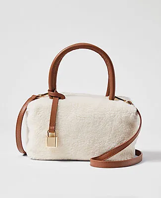 Ann Taylor Weekend Collection Sherpa Mini Crossbody sold by Ann Taylor