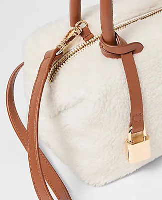 Ann Taylor Weekend Collection Sherpa Mini Crossbody sold by Ann Taylor product image thumbnail 2